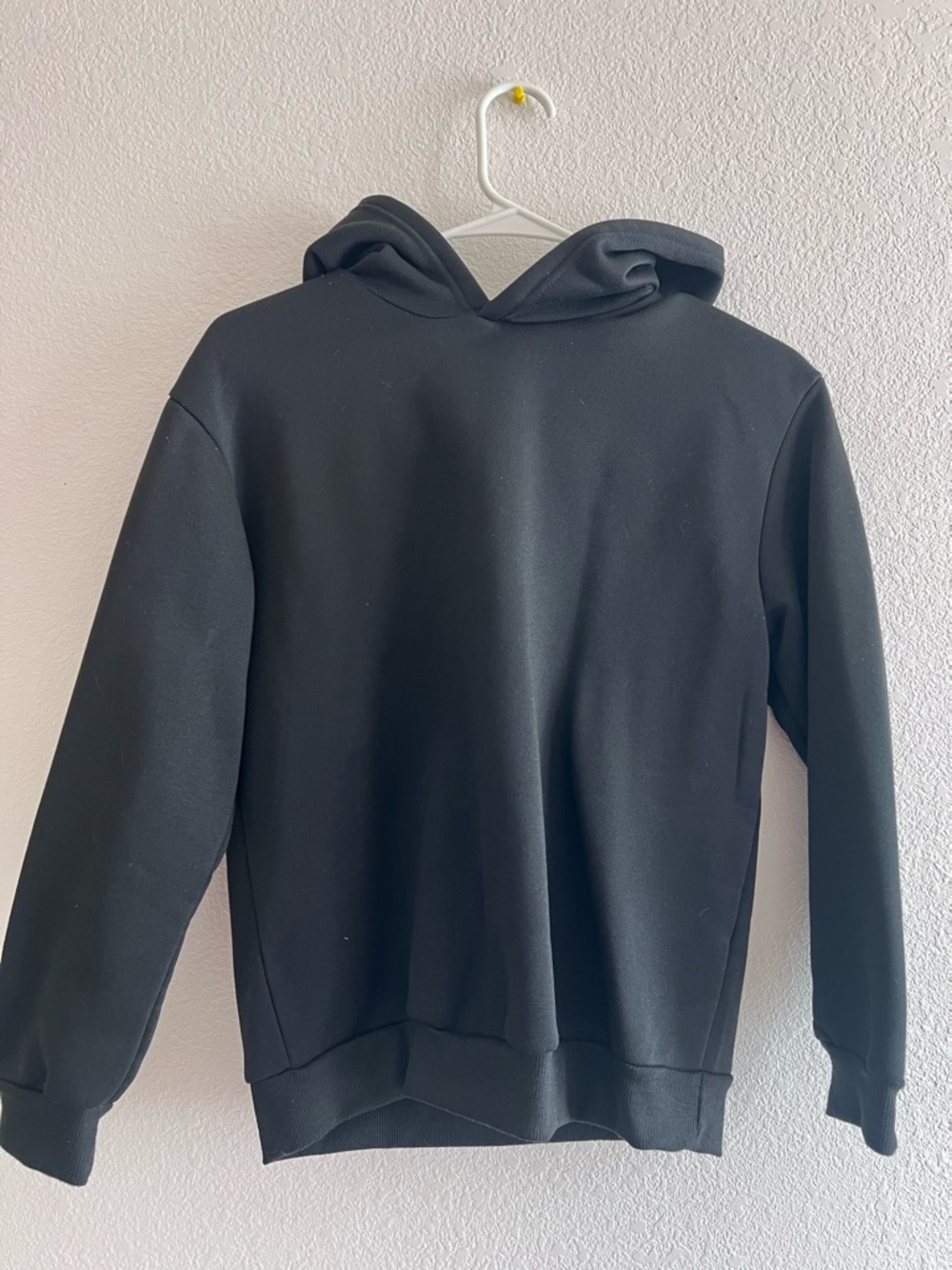 SHEIN Teen Oversized Black Hoodie - Picture 2 of 3